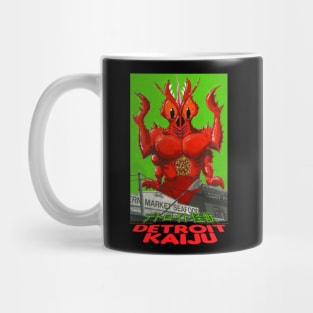 Brachyura at Eastern Market! - Pete Coe's Detroit Kaiju series Mug